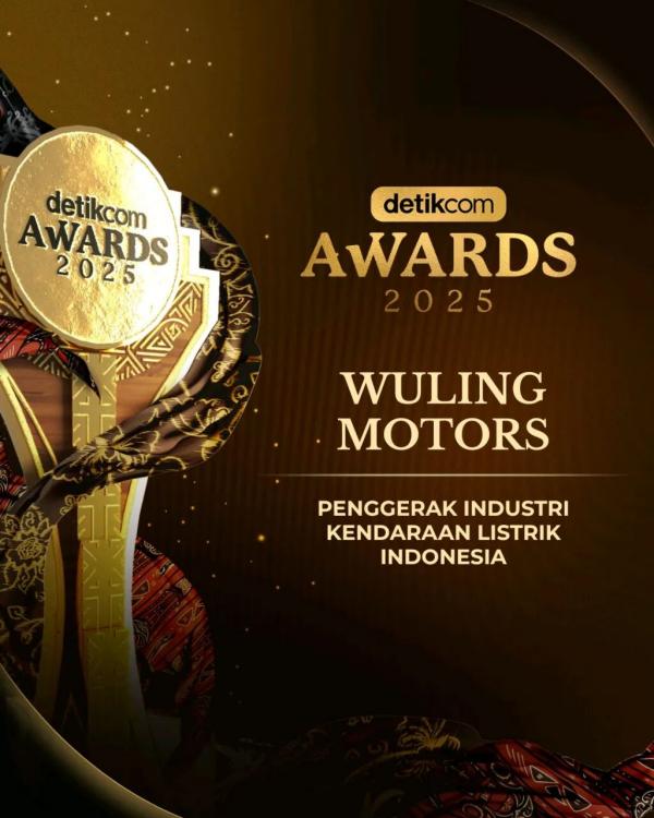 Ang Wuling Indonesia Ginganlan nga 2025 'Nanguna nga Negosyo sa Industriya sa Elektrisidad sa Indonesia